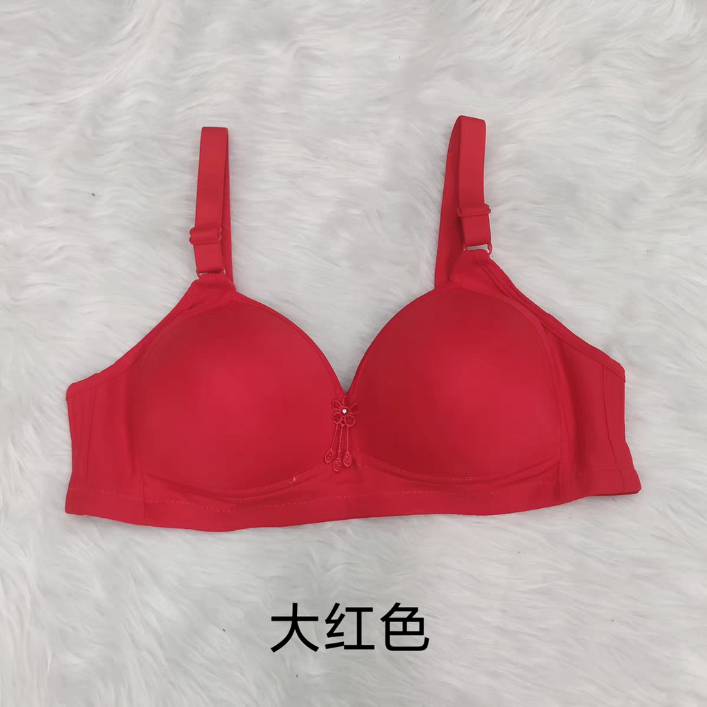 Floral Charm Lightly Padded Bra – Smooth Cup Design