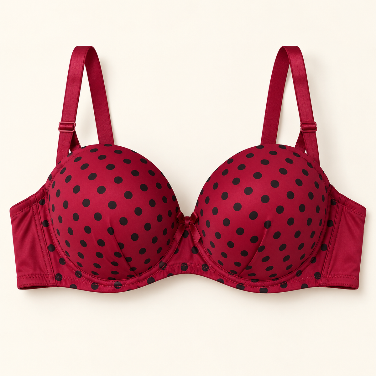 Classic Polka Dot Padded Bra