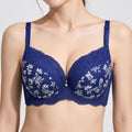 Floral Lace Padded Underwire Bra – Elegant Everyday Support