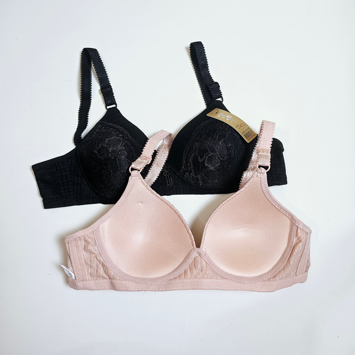 Elegant Floral Lace Padded Bra