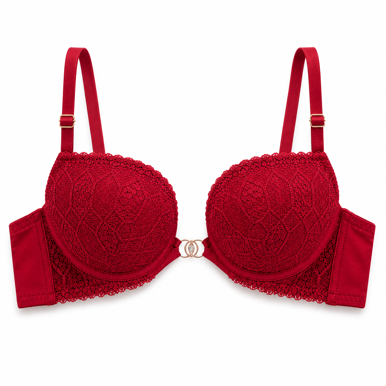 Red Lace Push Up Bra – Cute & Romantic Style | Pakistan COD available imported undergarments bra