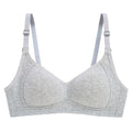 Women’s Cotton  Soft Padded Bra Grey 458