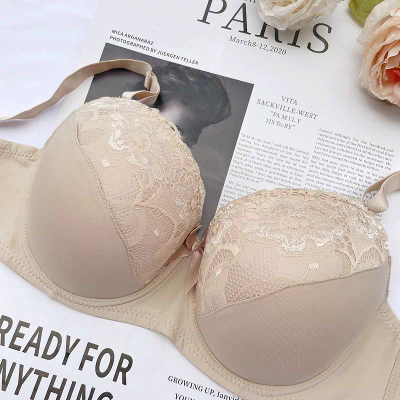 Skin Lace Detail Shaping Bra 404