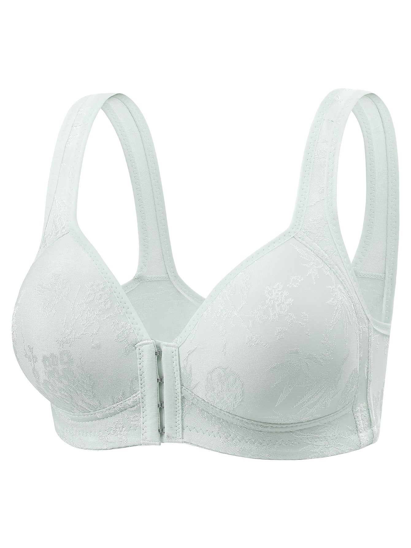 Adjustable Front Open Nursing Bra- Blue