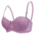 Premium Purple Lace Shaping Bra 404