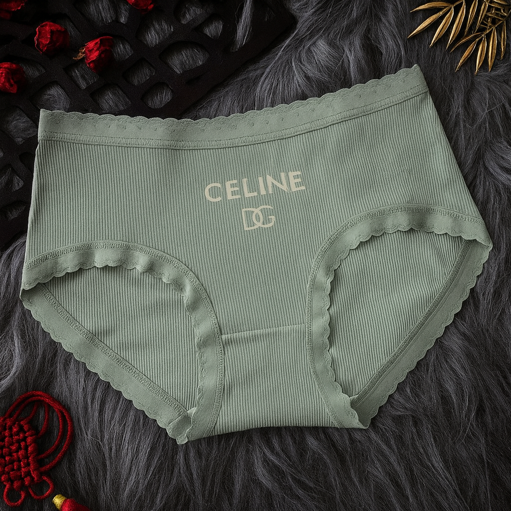 High Waist Ribbed Panty – Soft & Comfy Wavy Edge