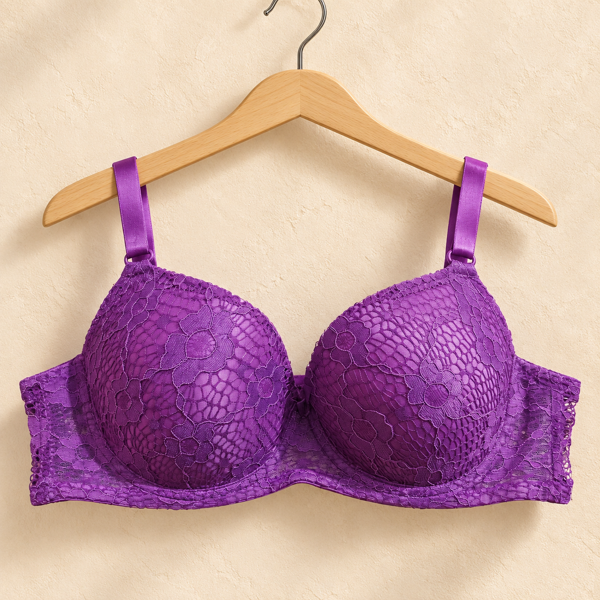 Deep Purple Wireless Comfort Bra 8A-8F