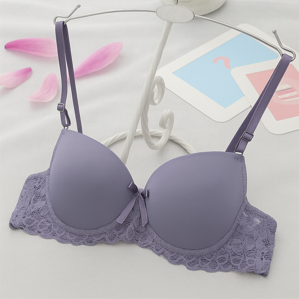 Purple Color Shaping Bra 447