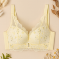 Seamless Lace Support Bra – Skin 458