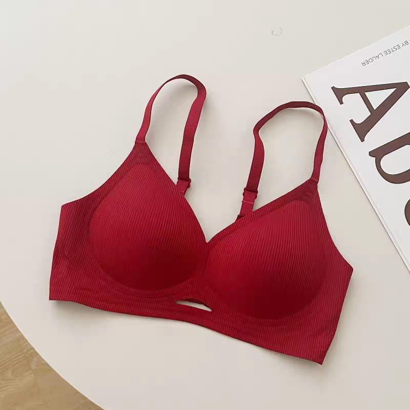 Wine Red Sexy  Comfort Bra 455