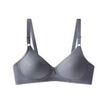 Blue Grey Wireless Push Up Bra 403