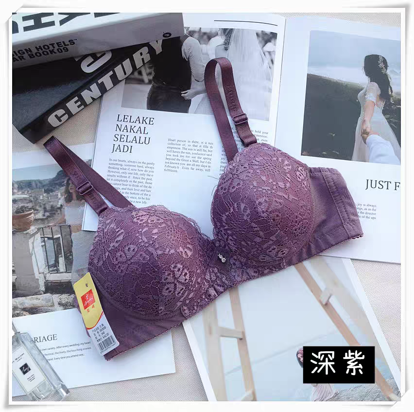 Deep Purple Wireless Comfort Bra 407