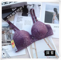 Deep Purple Underwire Push-Up Bra 407