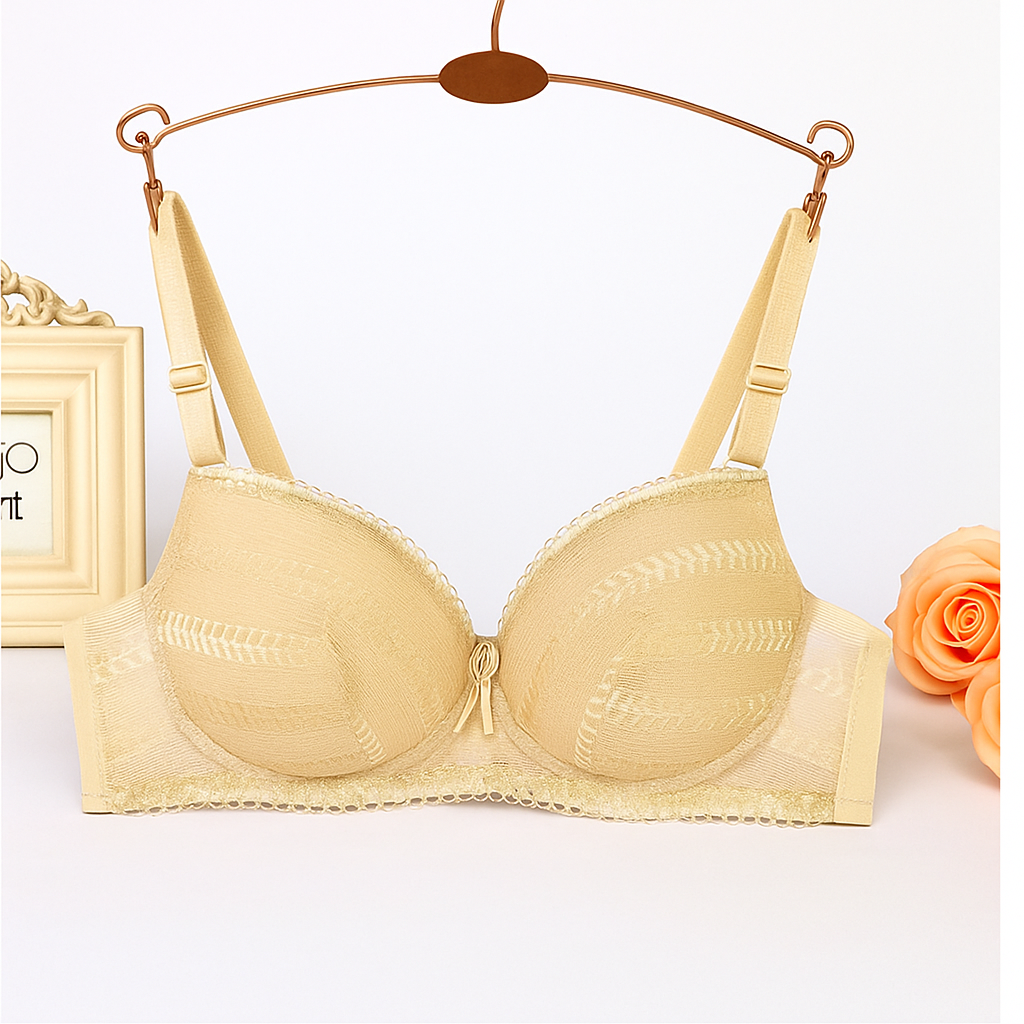 Skin Color Push-Up Bra 444