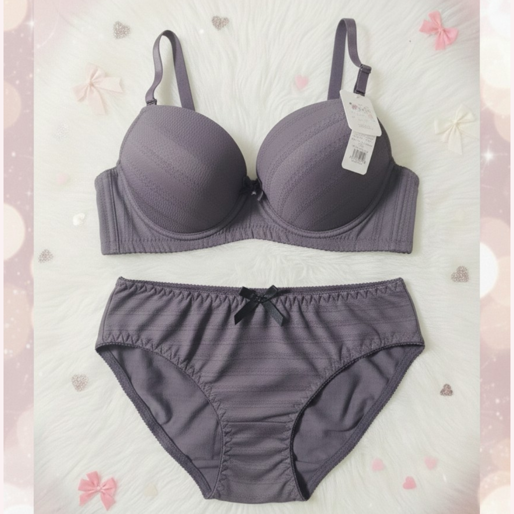 Premium Dusty Mauve  Bra & Panty Set for Women 431