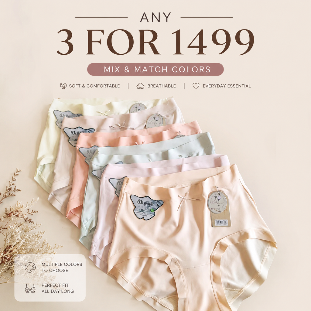 High-Waist Seamless Panty - LU007
