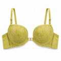 Yellow Lace Push Up Bra – Cute & Romantic Style | Pakistan 431