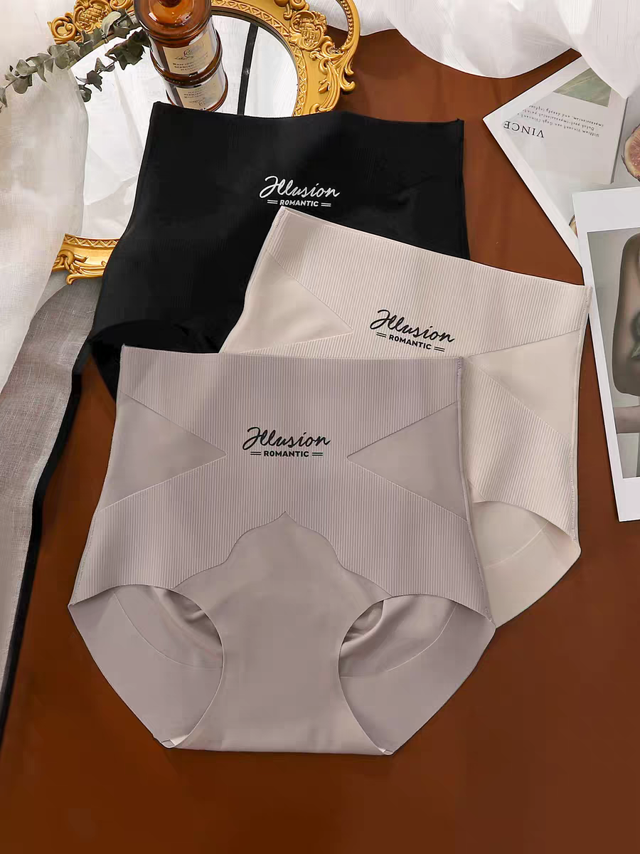 High-rise Shapewear Panty -Coffee Brown