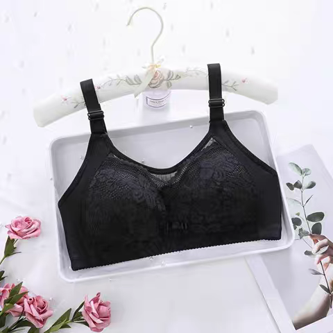 Women’s Black Bra –Lace Full Coverage 457