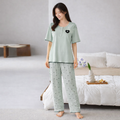Ladies Soft Night Suit -Pistachio 449