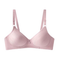 Pink Wireless Push Up Bra 403