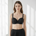 Black Color Push-Up Bra 444
