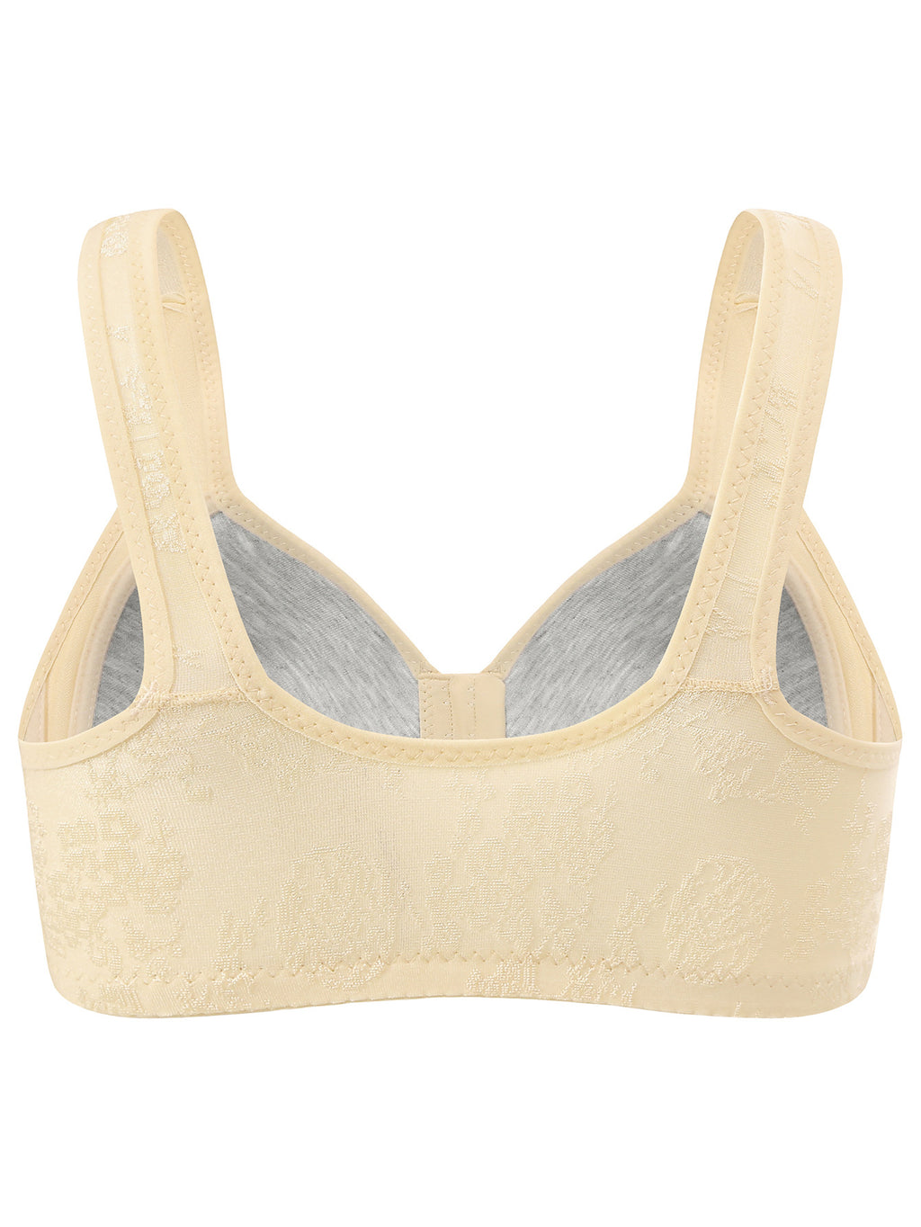 Adjustable Front Open Nursing Bra- Skin 453