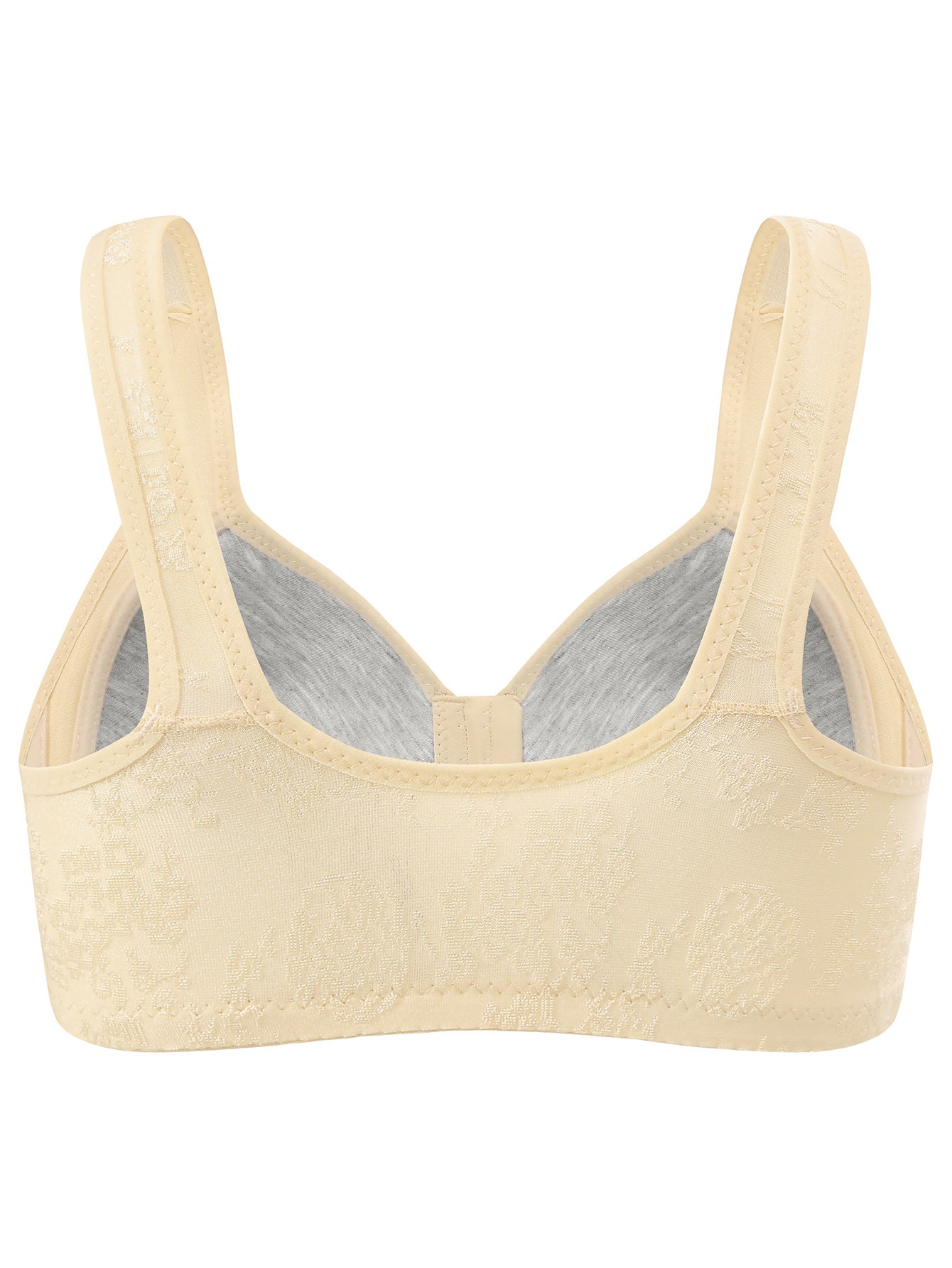 Adjustable Front Open Nursing Bra- Skin 453