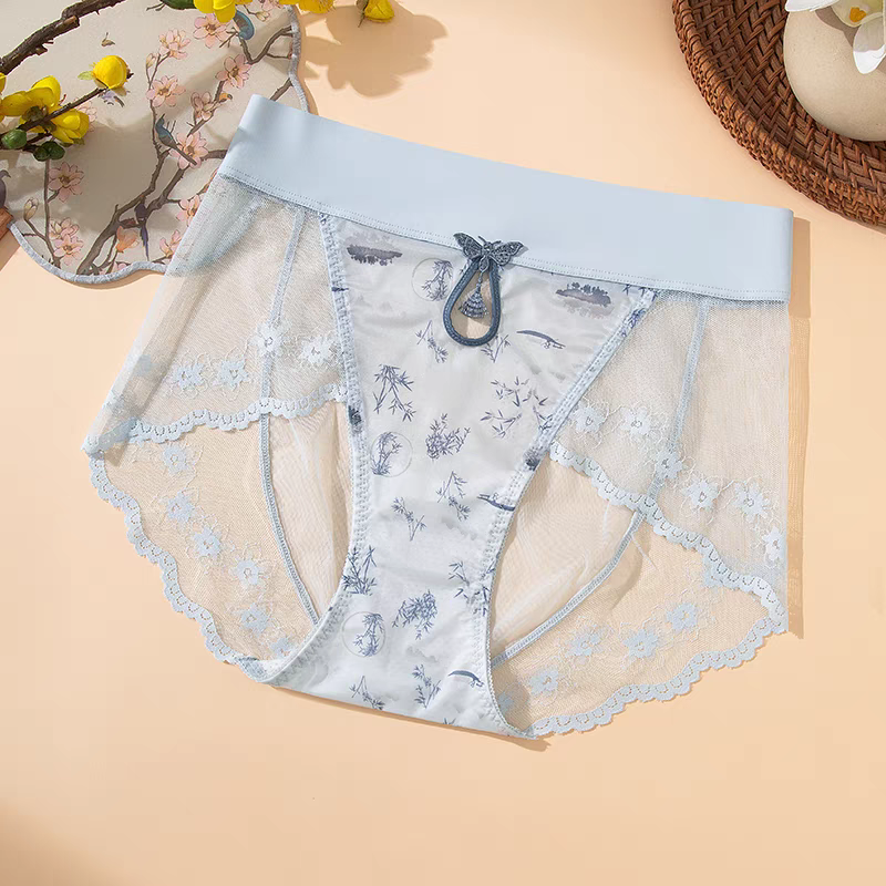 Lace Panty Blue