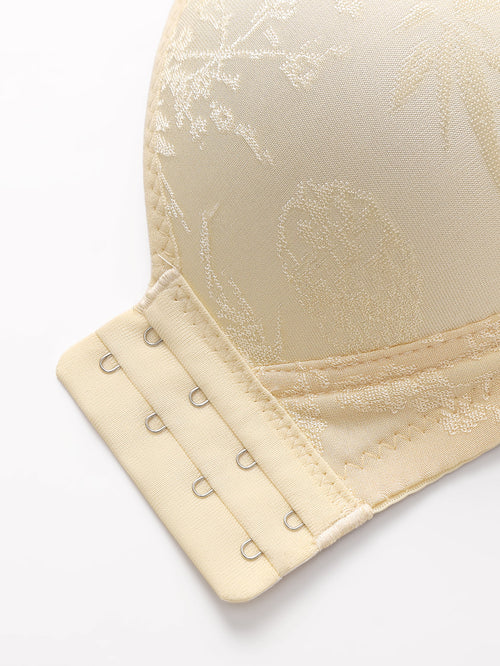 Adjustable Front Open Nursing Bra- Skin 453